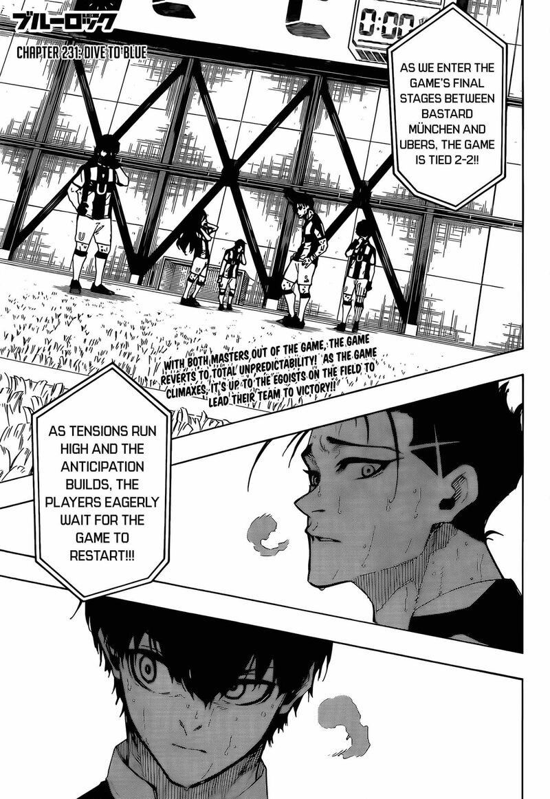 Blue Lock Manga Chapter 231