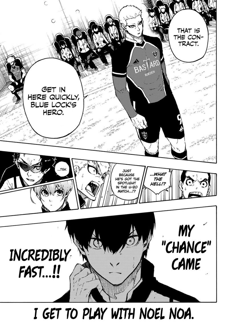 Blue Lock, Chapter 163
