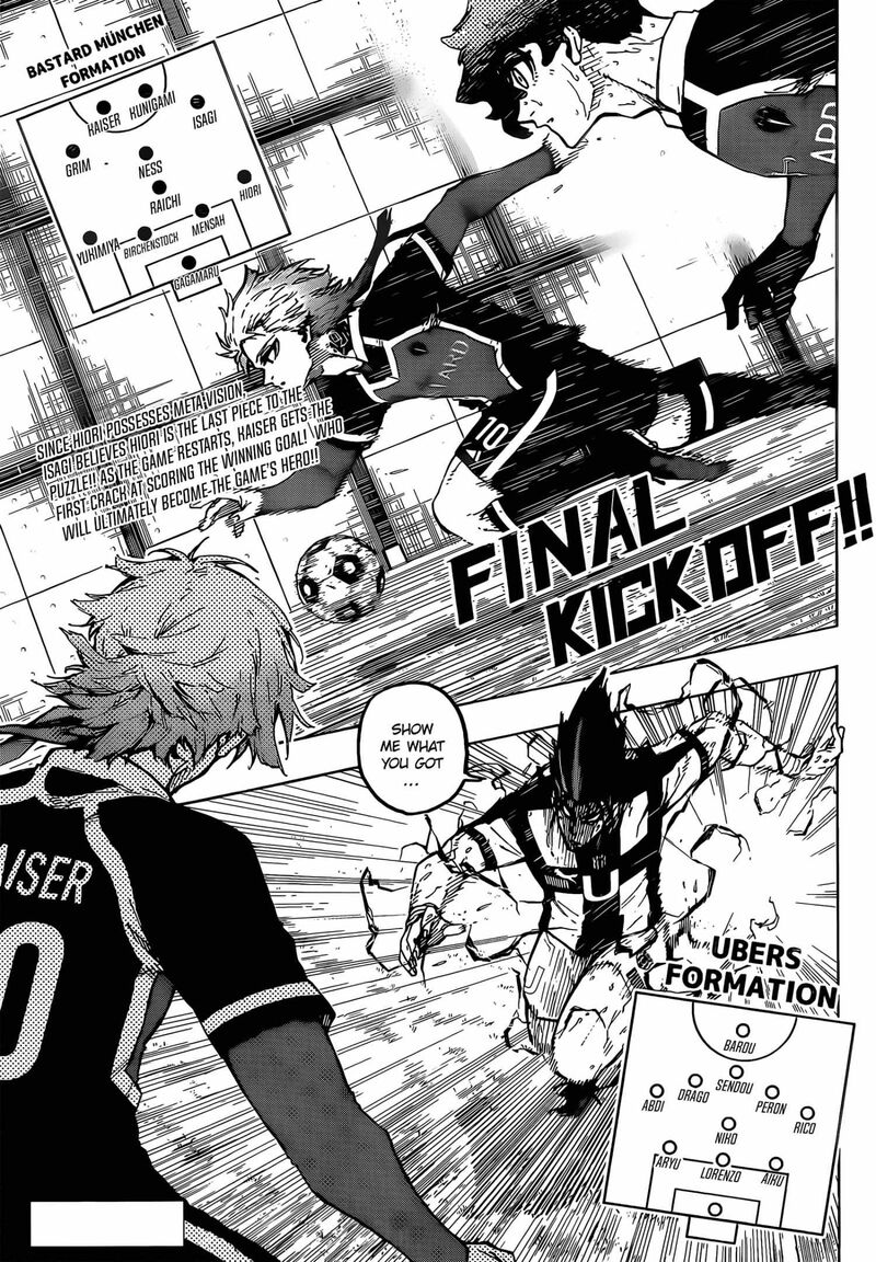 Blue Lock, Chapter 232