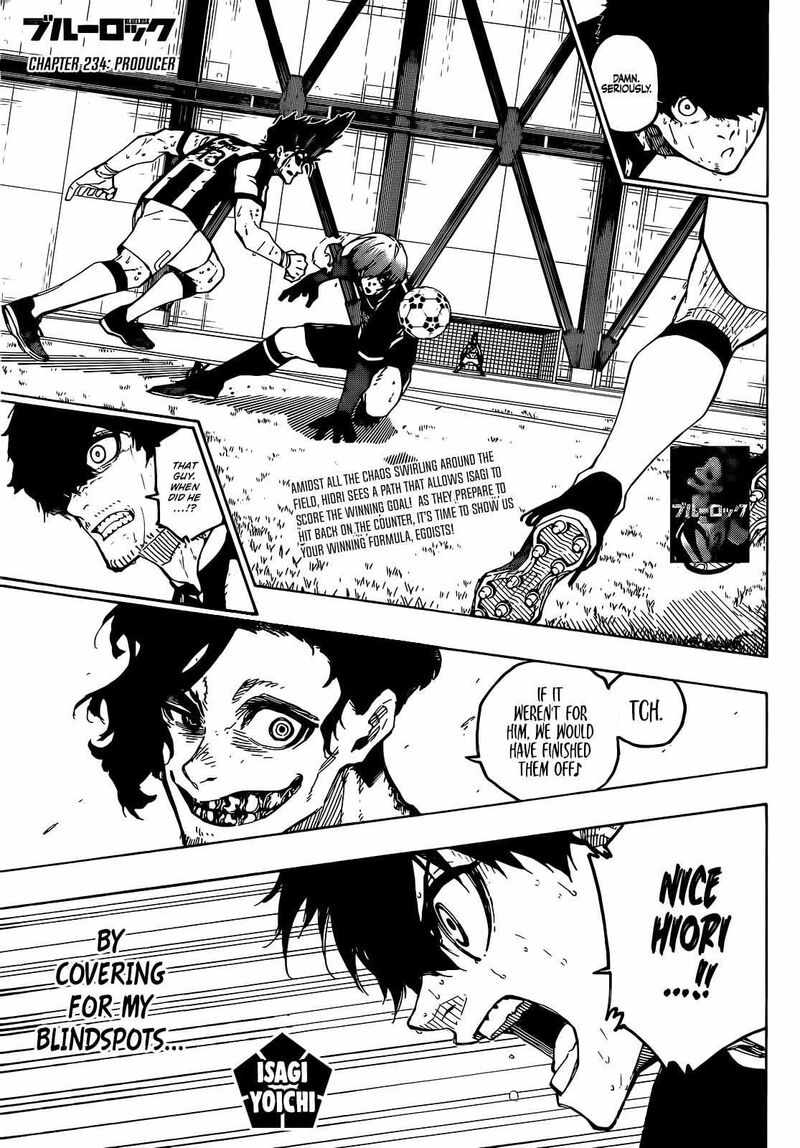 Blue Lock Manga Chapter 234