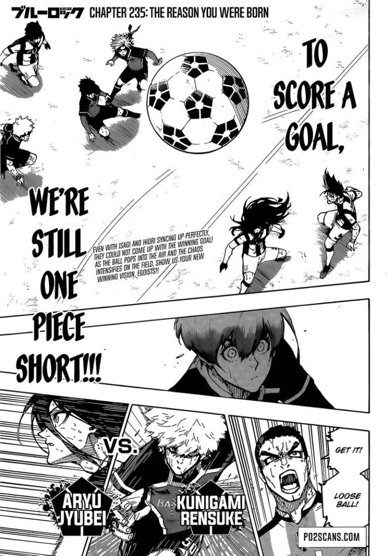 Blue Lock Manga Chapter 235