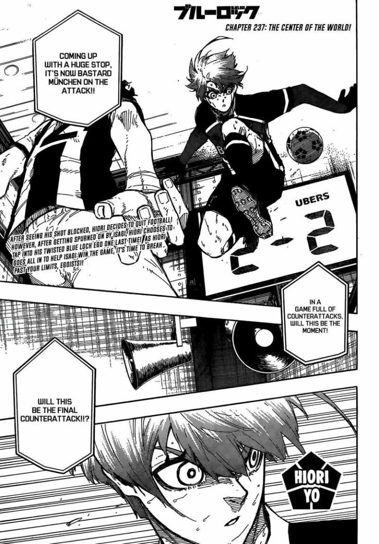 Blue Lock Manga Chapter 237