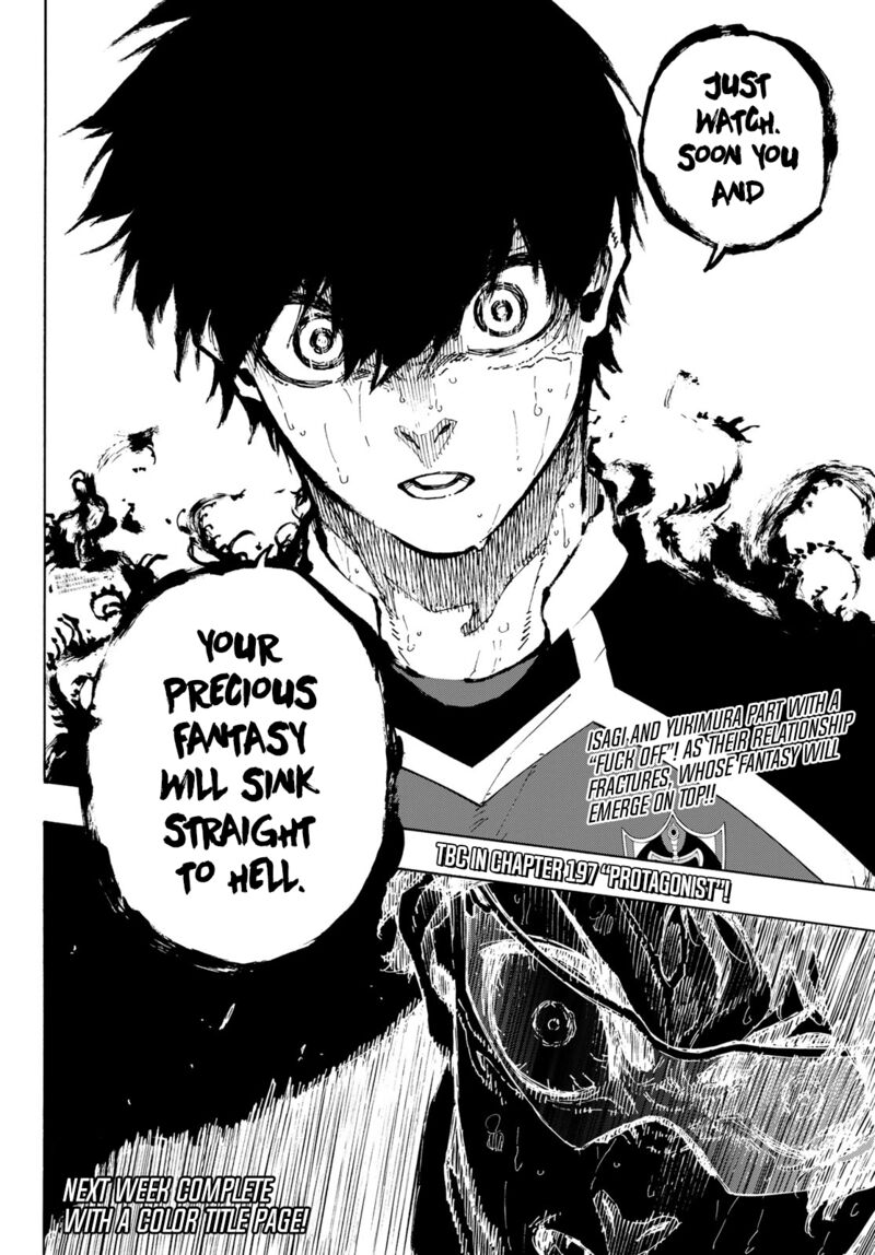 Blue Lock, Chapter 196