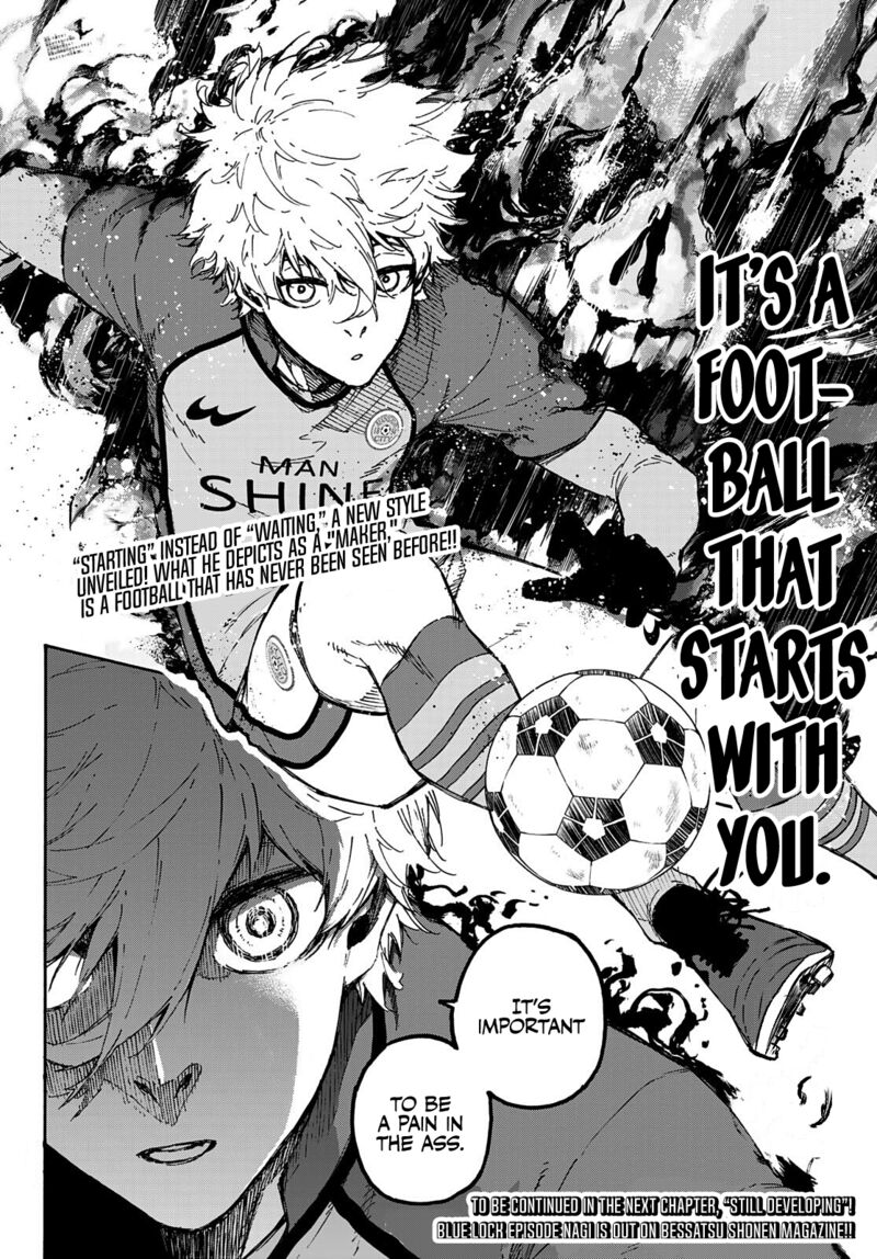 Blue Lock, Chapter 178