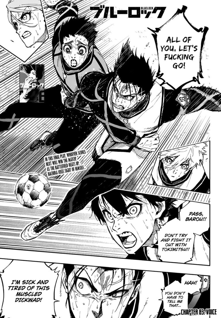 Blue Lock Manga Chapter 83