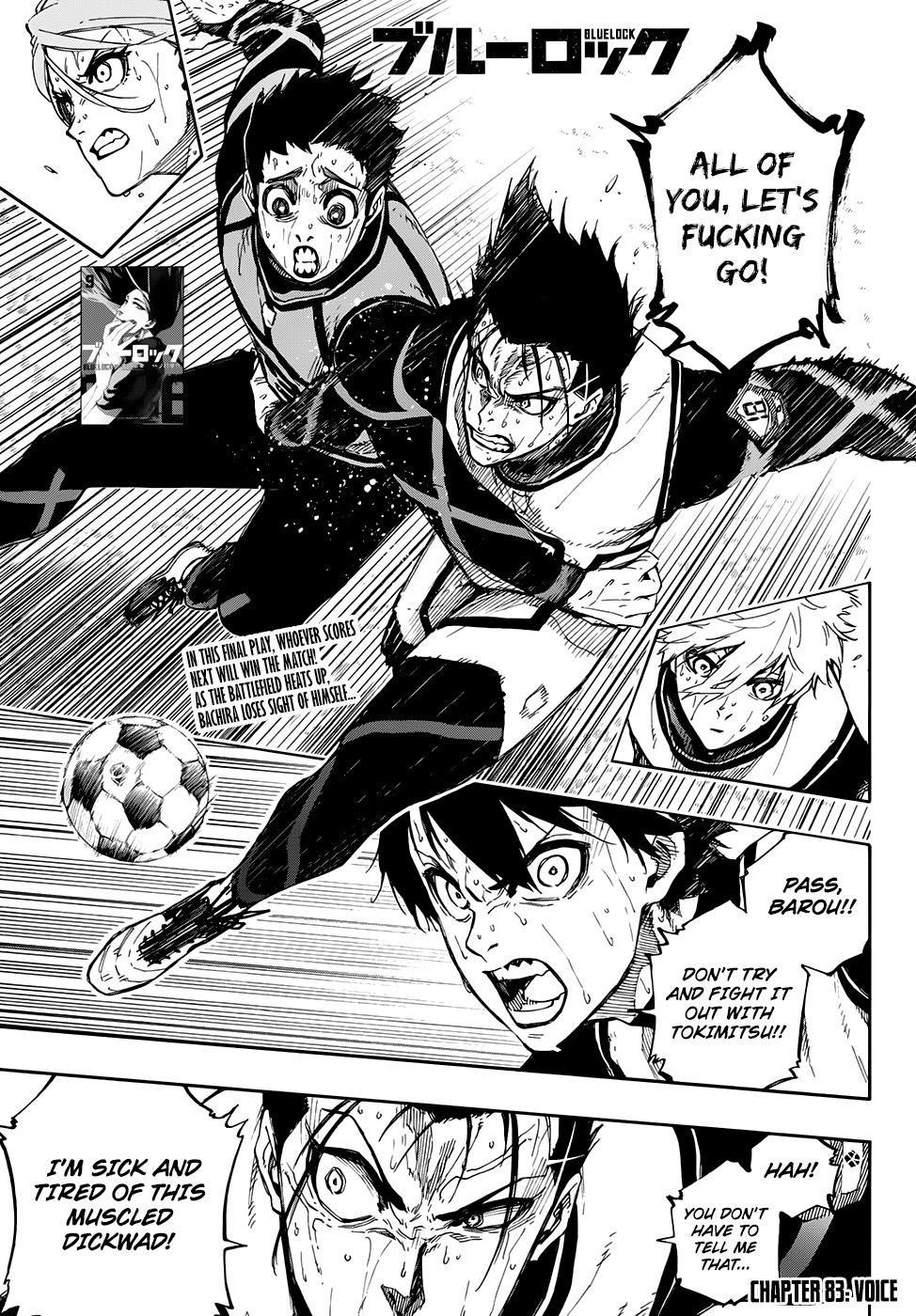 Blue Lock Manga Chapter 83