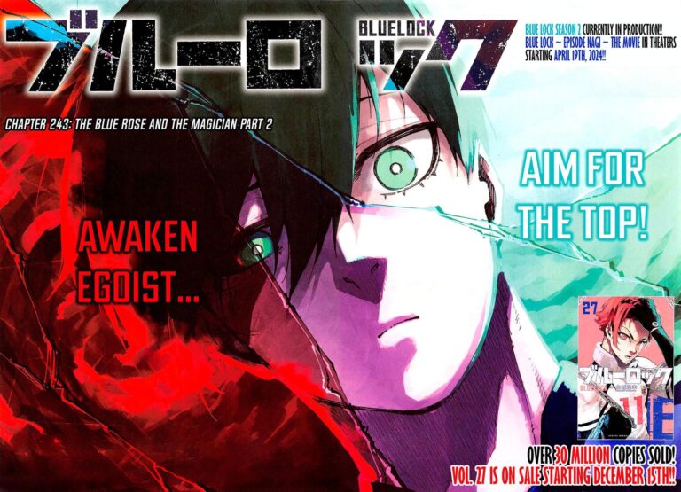 Blue Lock Manga Chapter 243