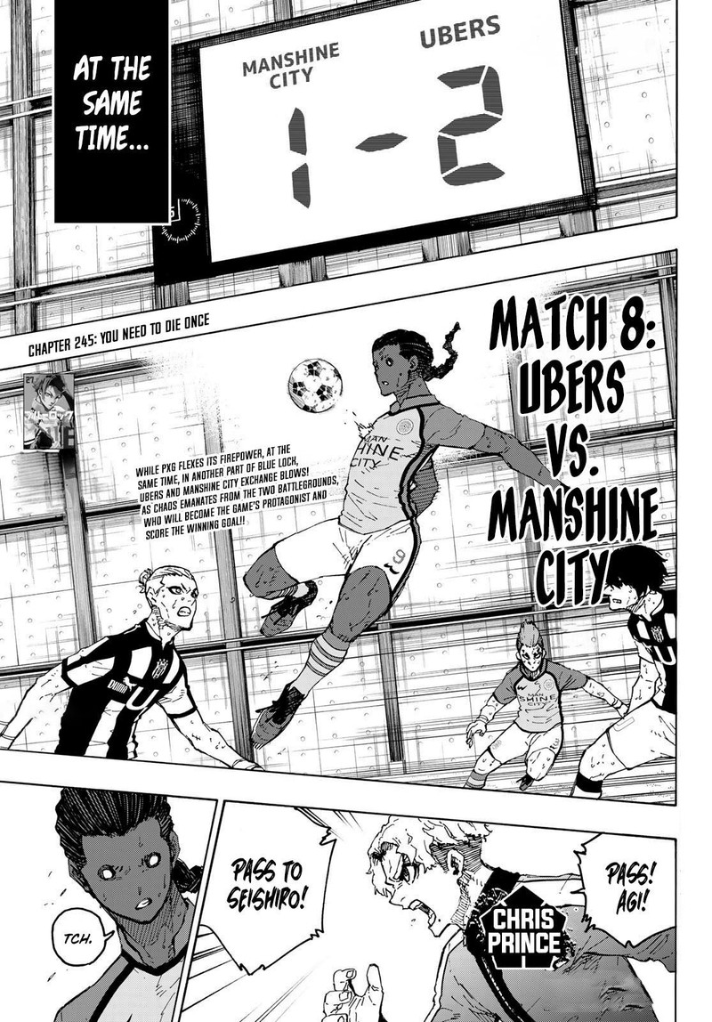 Blue Lock Manga Chapter 245