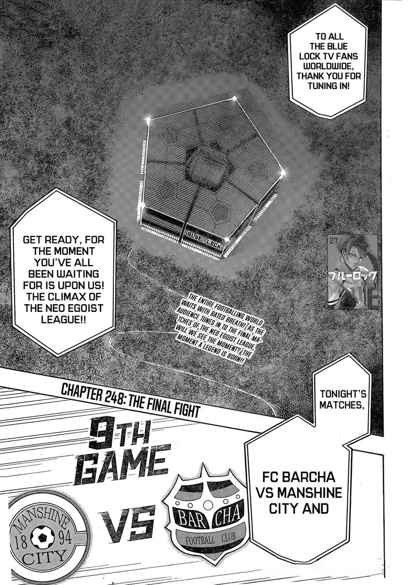 Blue Lock Manga Chapter 248