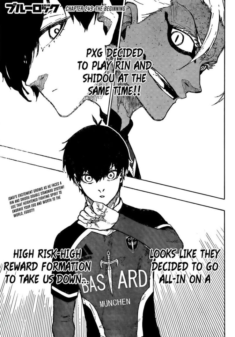 Blue Lock Manga Chapter 249