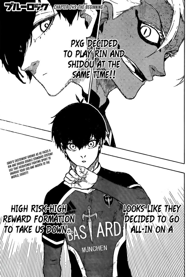 Blue Lock Manga Chapter 249