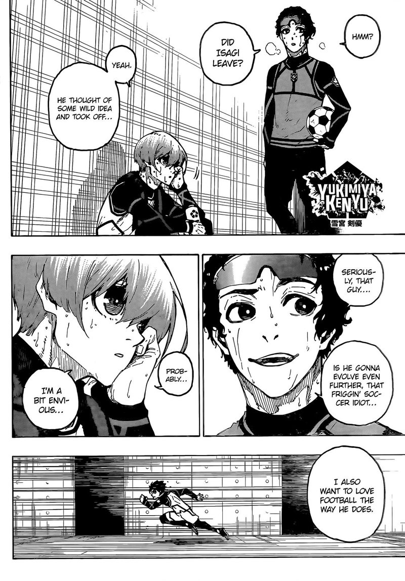 Blue Lock, Chapter 208