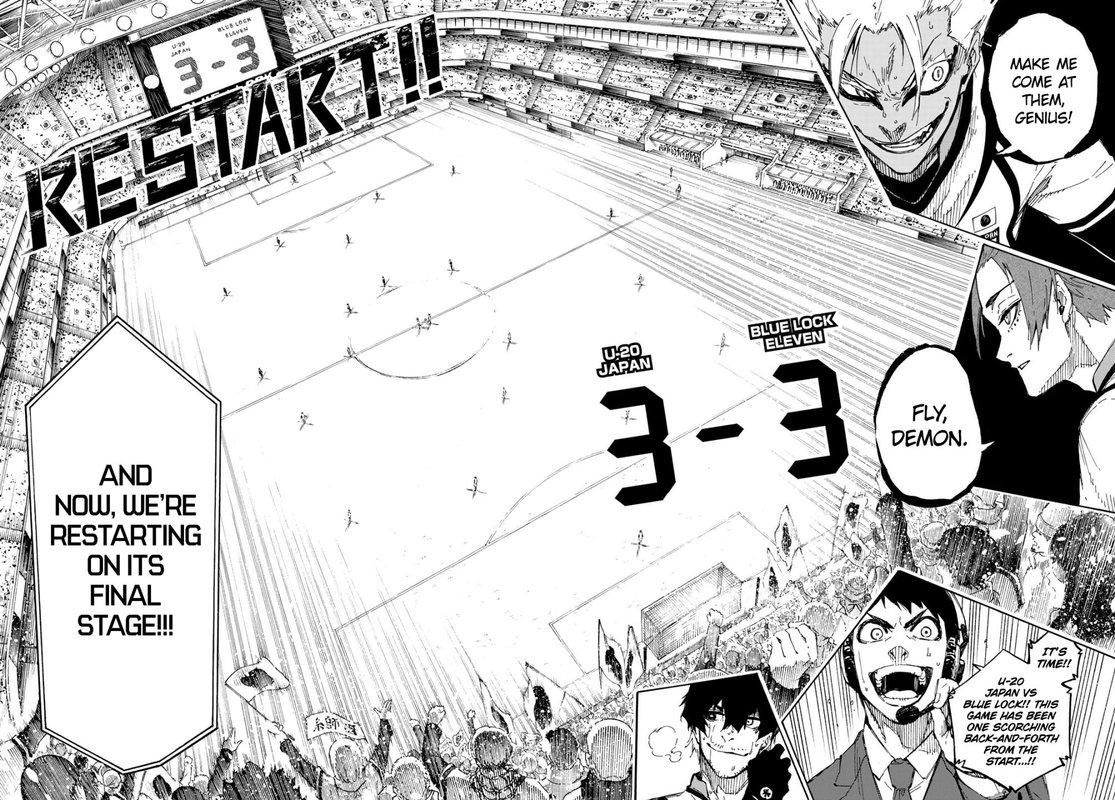 Blue Lock, Chapter 139