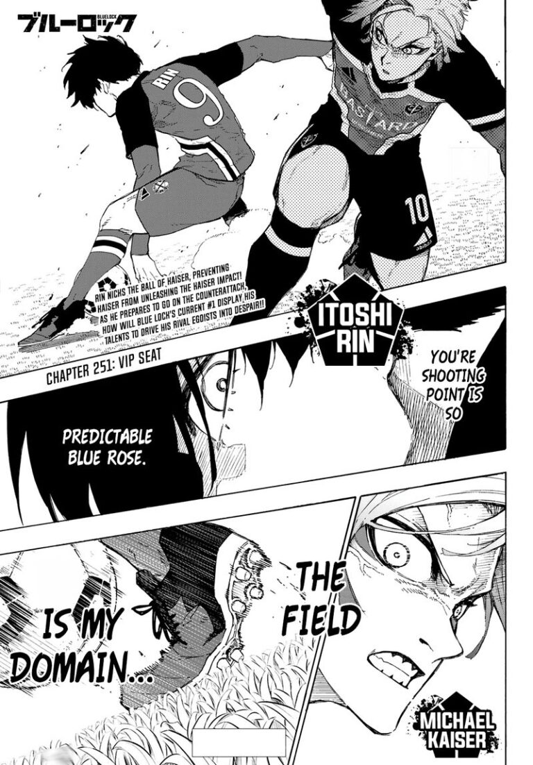 Blue Lock Manga Chapter 251