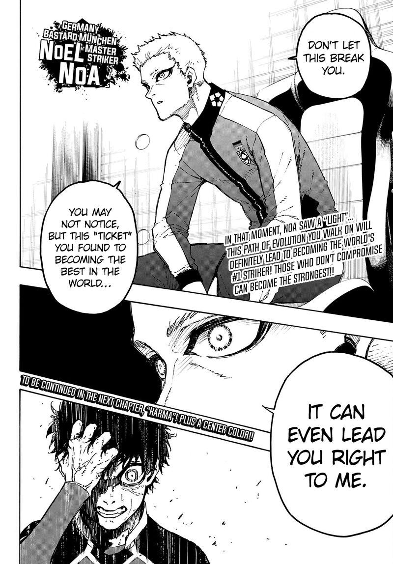 Blue Lock, Chapter 185