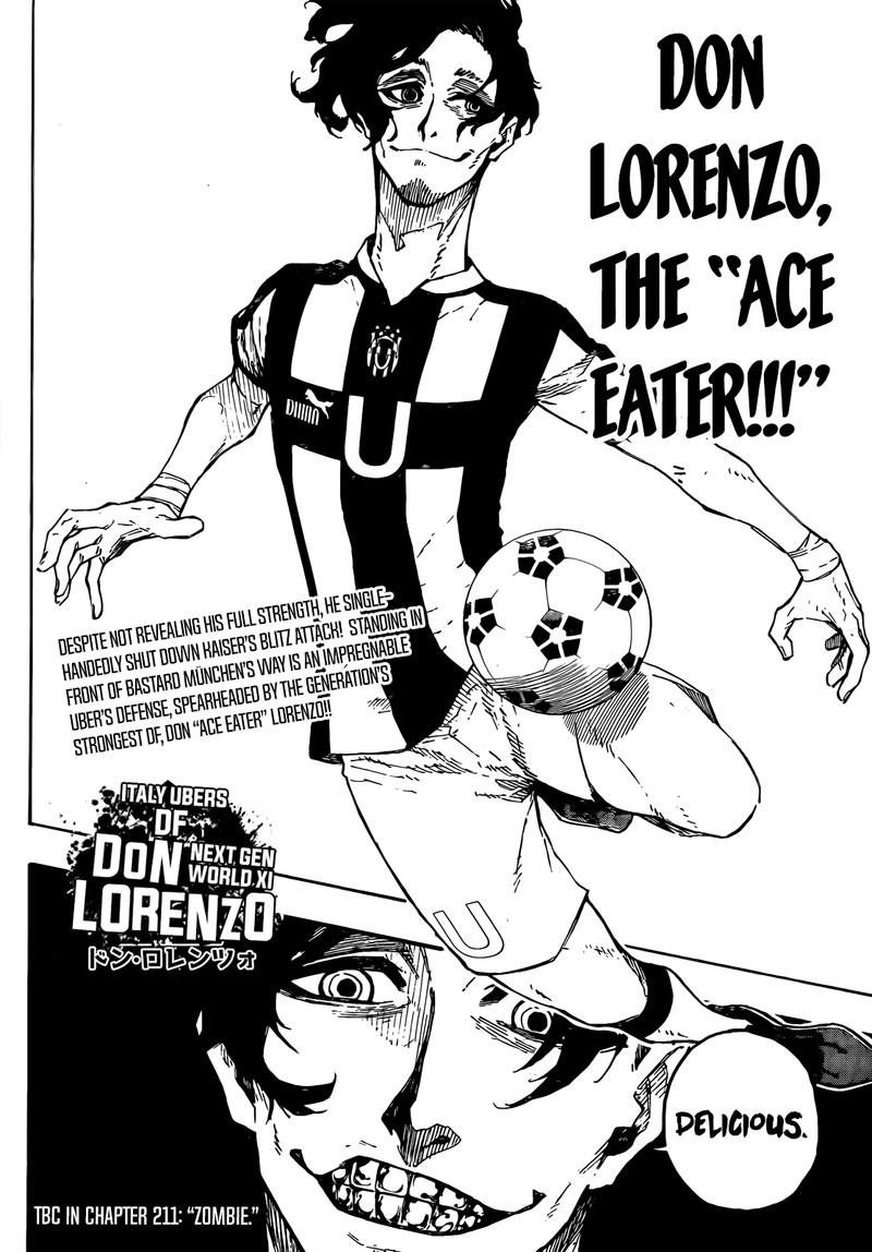Blue Lock, Chapter 210