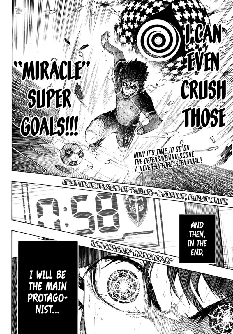 Blue Lock, Chapter 198