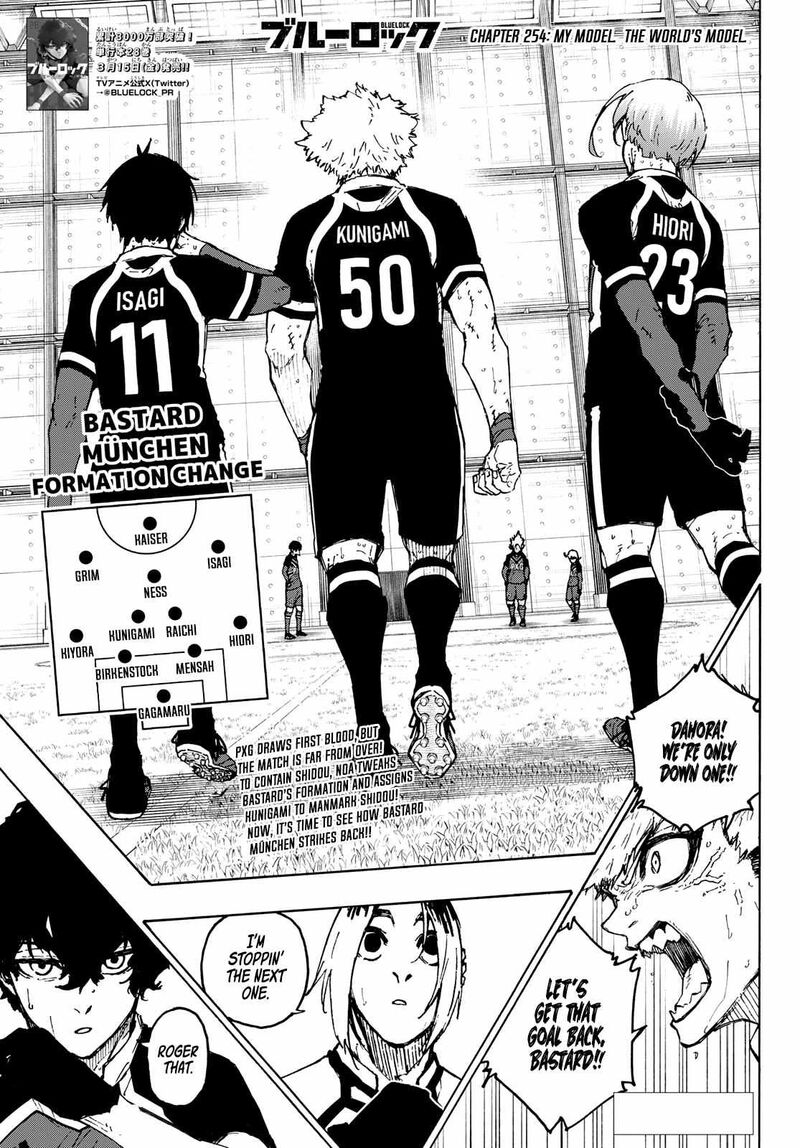 Blue Lock Manga Chapter 254