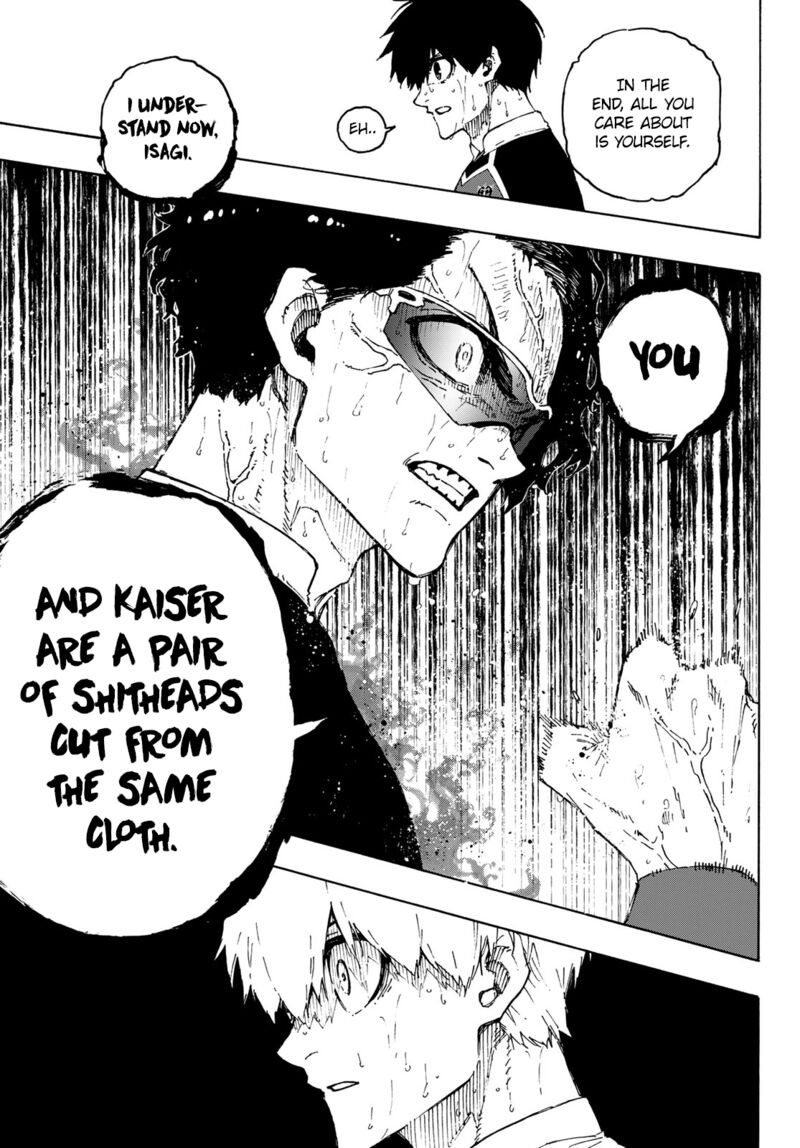 Blue Lock, Chapter 196