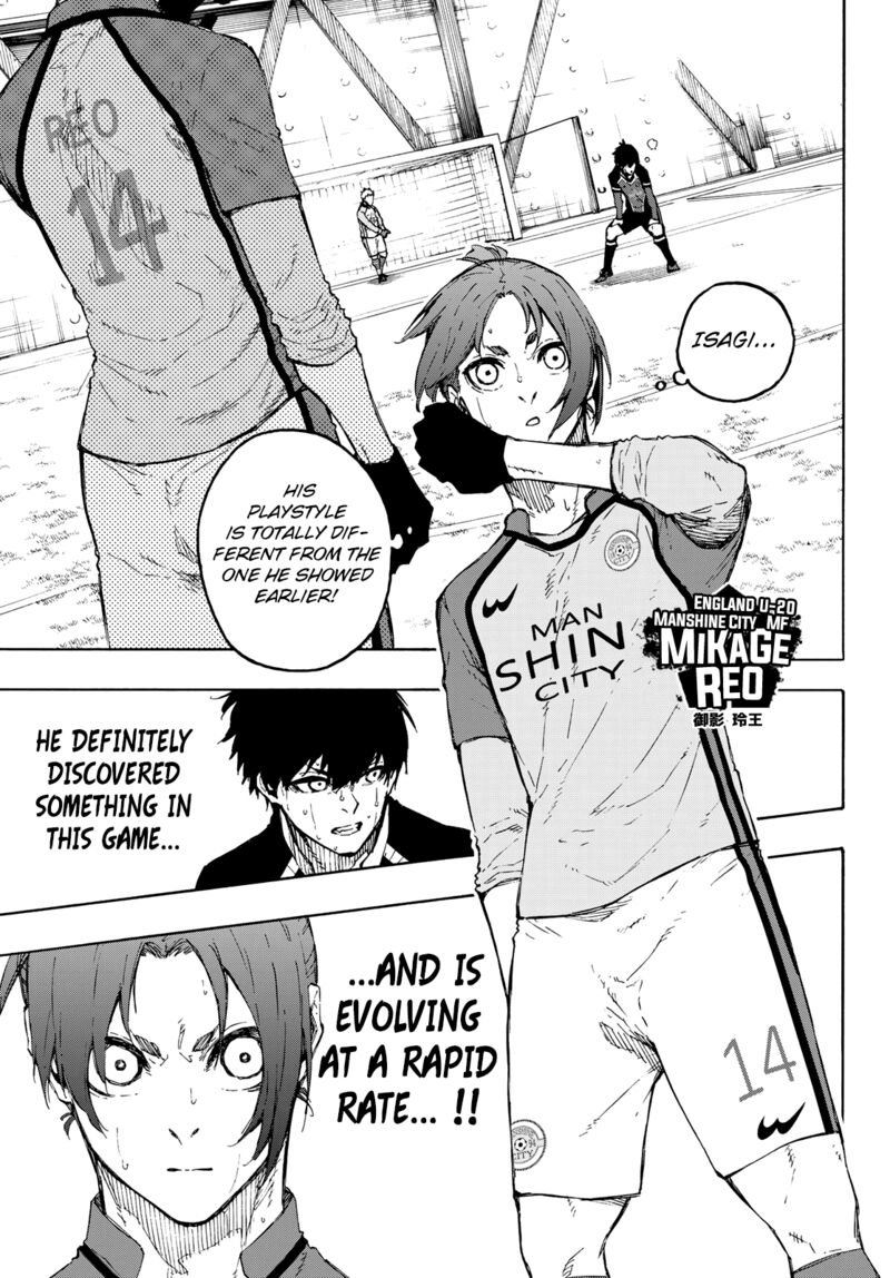 Blue Lock, Chapter 186