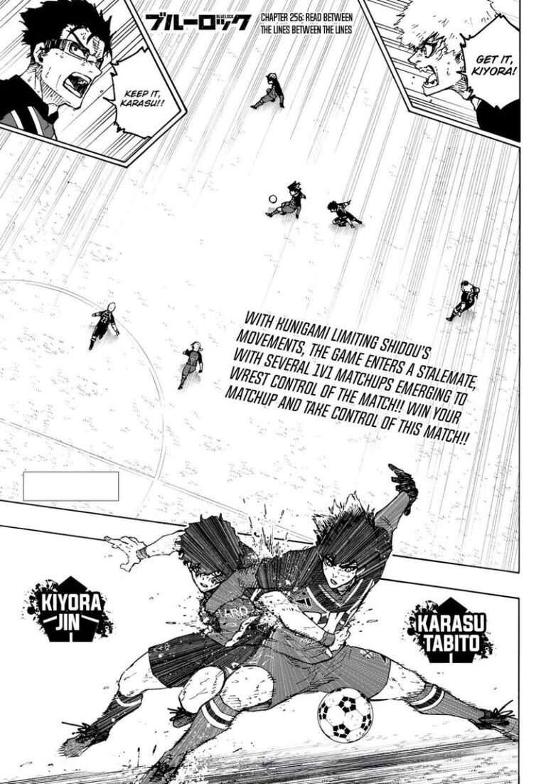 Blue Lock Manga Chapter 256