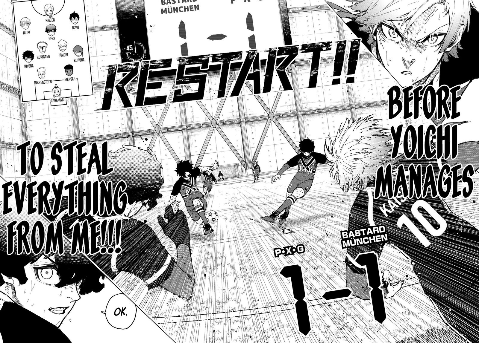 Blue Lock, Chapter 259