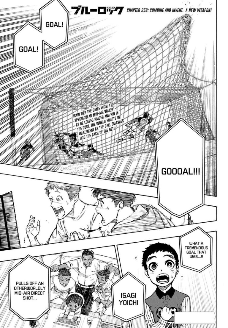 Blue Lock Manga Chapter 258