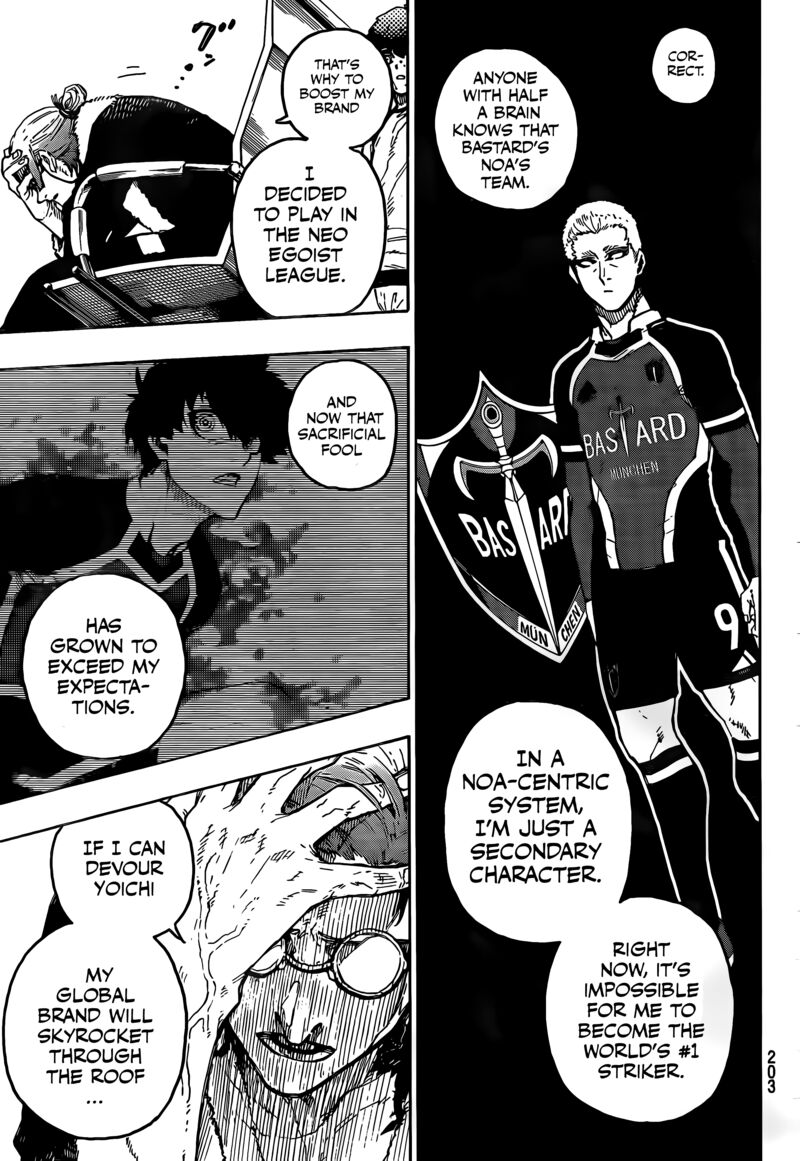 Blue Lock, Chapter 207