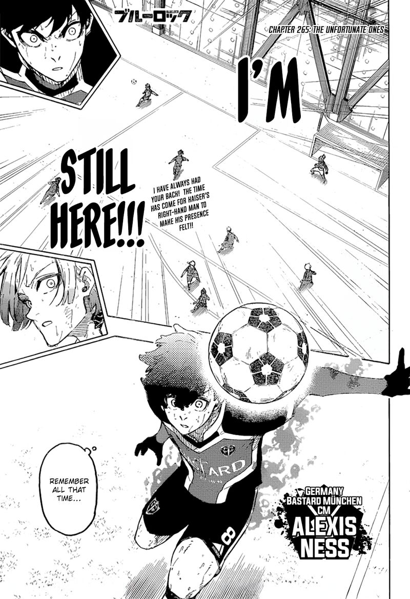 Blue Lock Manga Chapter 265