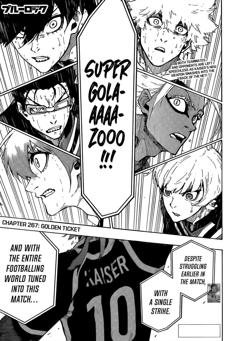 Blue Lock Manga Chapter 267