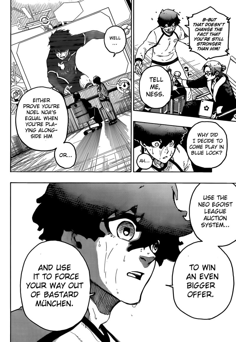 Blue Lock, Chapter 207