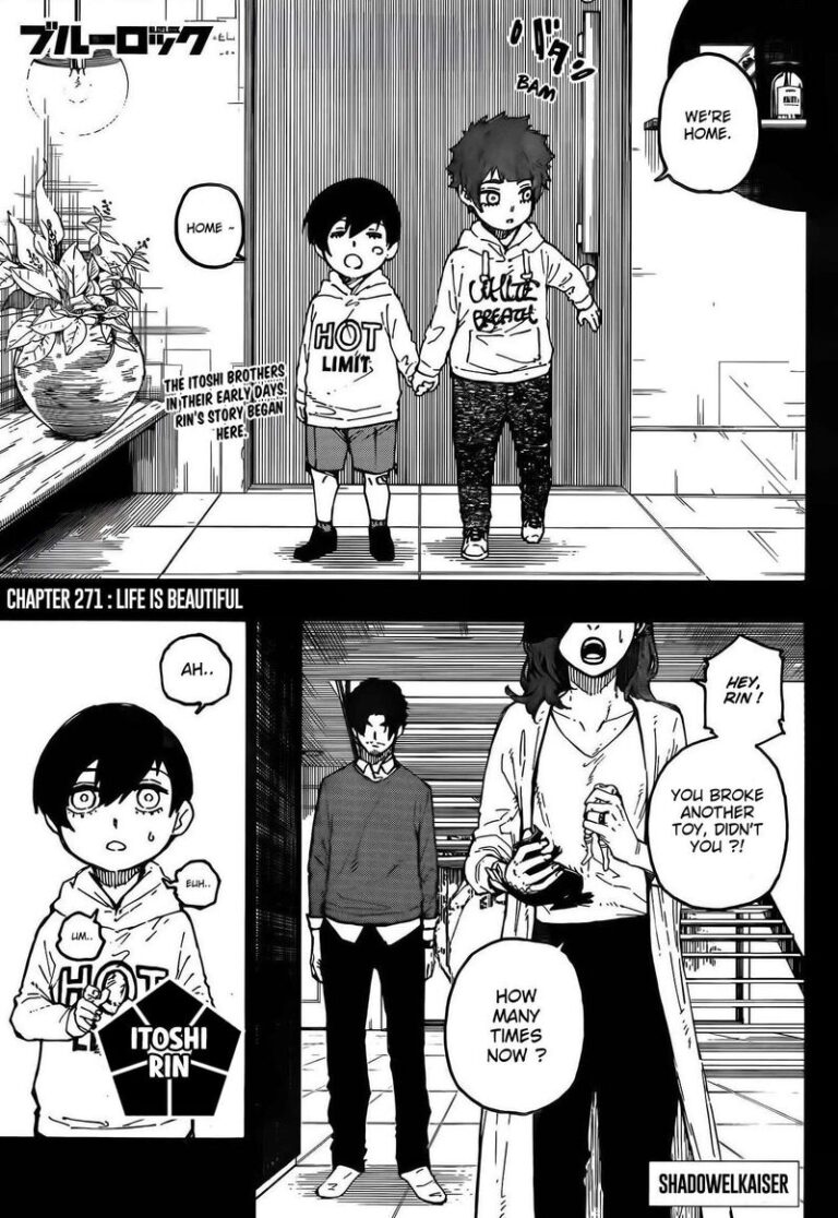 Blue Lock Manga Chapter 271