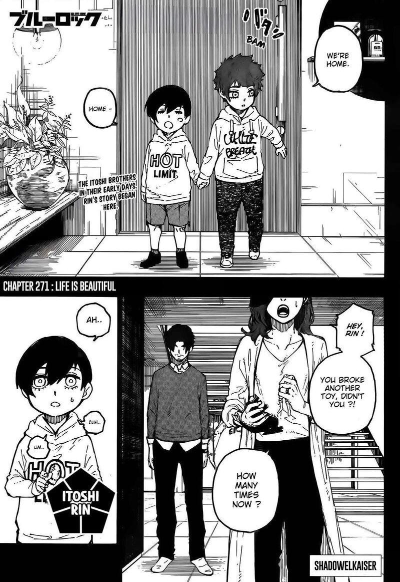 Blue Lock Manga Chapter 271