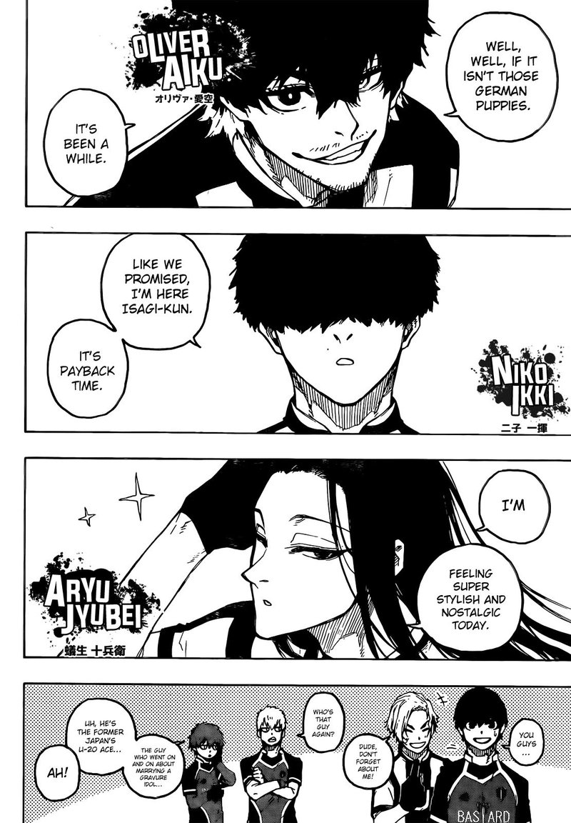 Blue Lock, Chapter 209