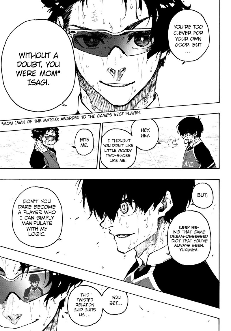 Blue Lock, Chapter 203