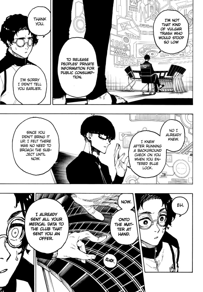 Blue Lock, Chapter 205