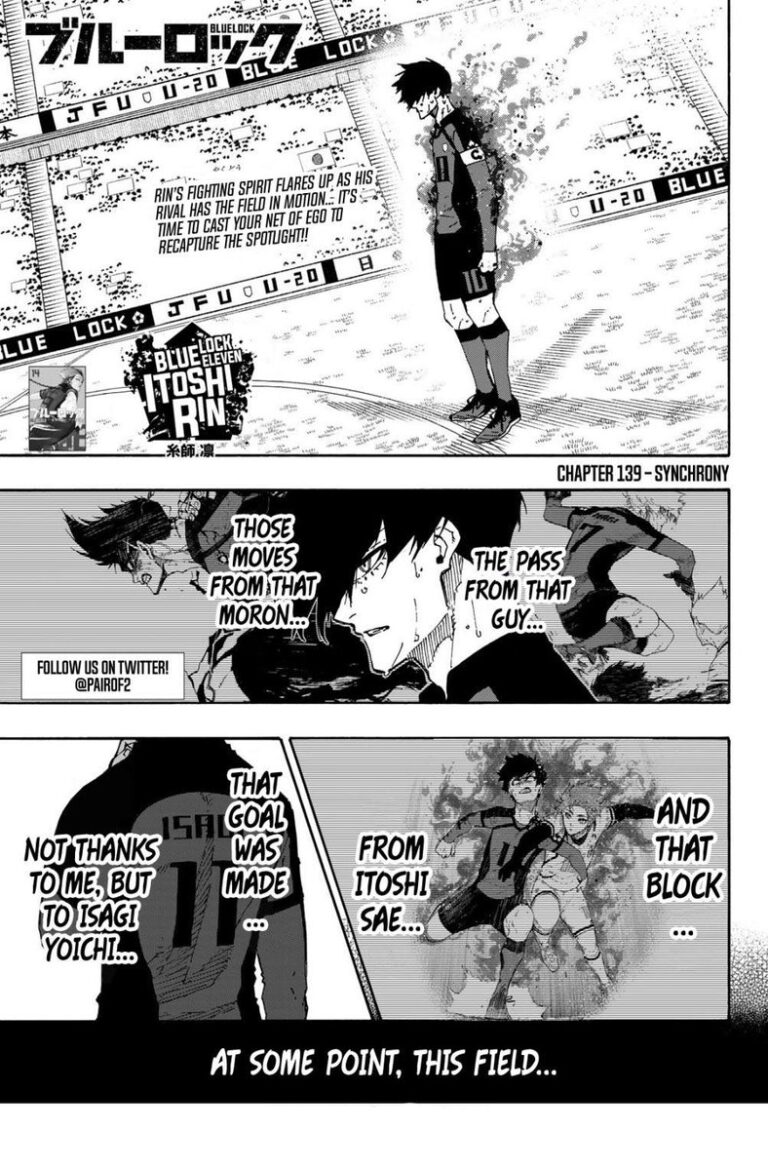 Blue Lock Manga Chapter 139