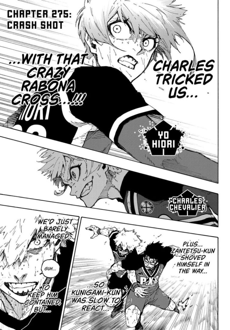 Blue Lock Manga Chapter 275