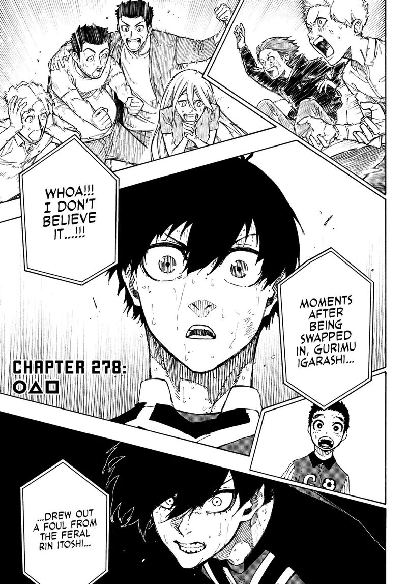 Blue Lock Manga Chapter 278