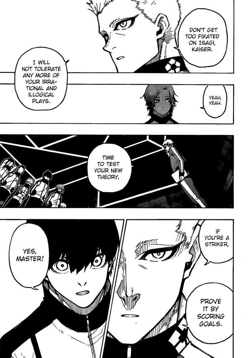 Blue Lock, Chapter 209
