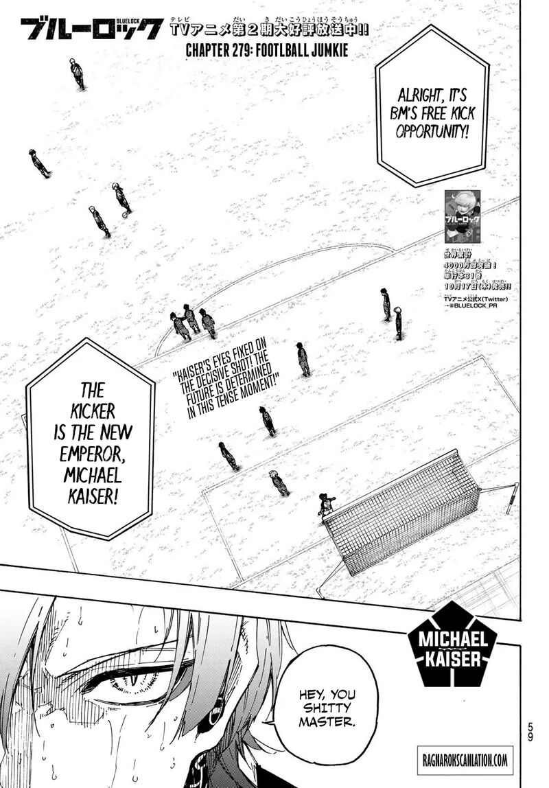 Blue Lock Manga Chapter 279