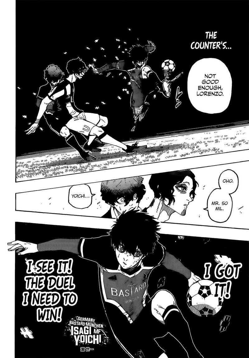 Blue Lock, Chapter 217