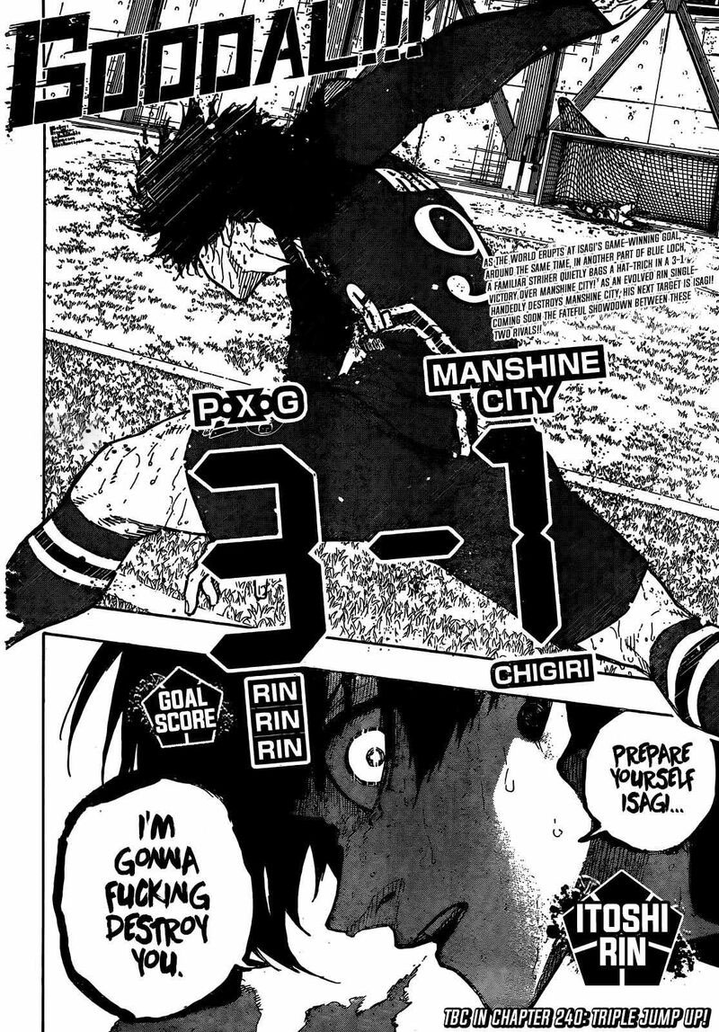 Blue Lock, Chapter 239