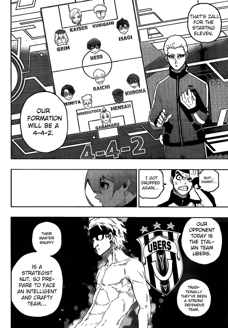 Blue Lock, Chapter 209