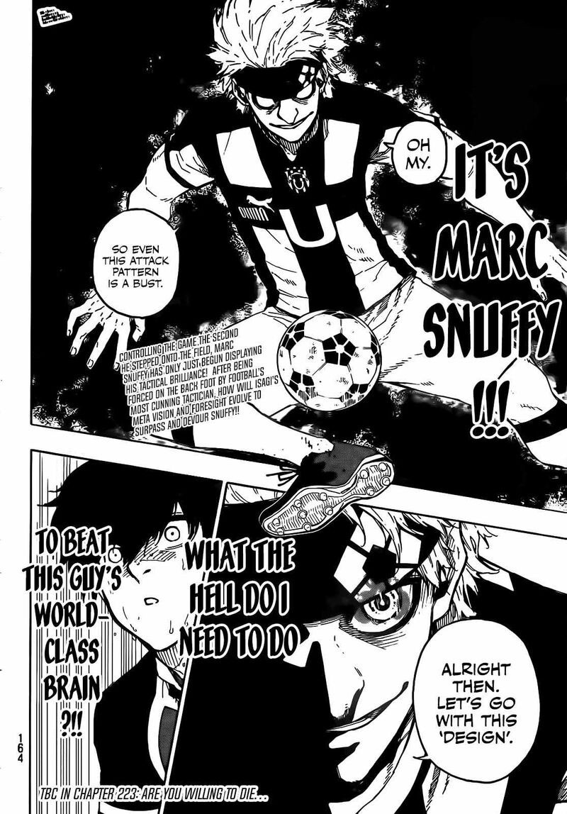 Blue Lock, Chapter 222