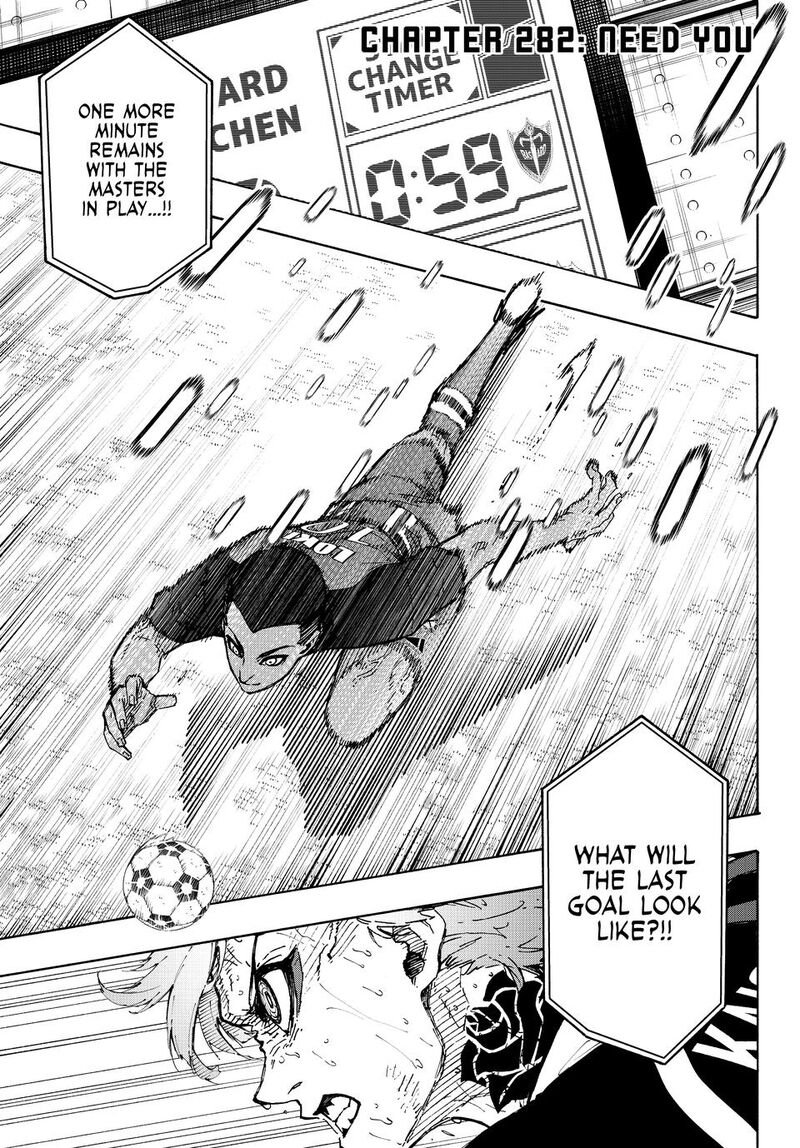 Blue Lock Manga Chapter 282