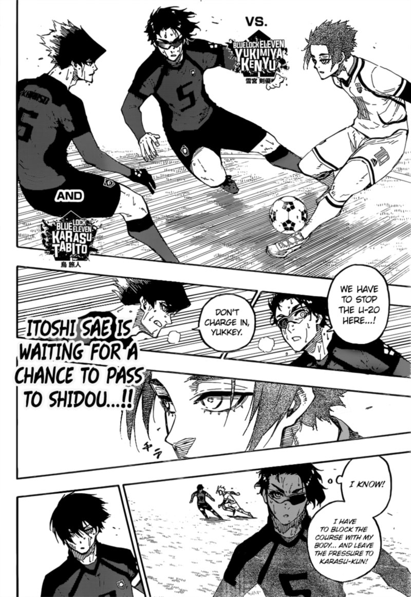 Blue Lock, Chapter 142