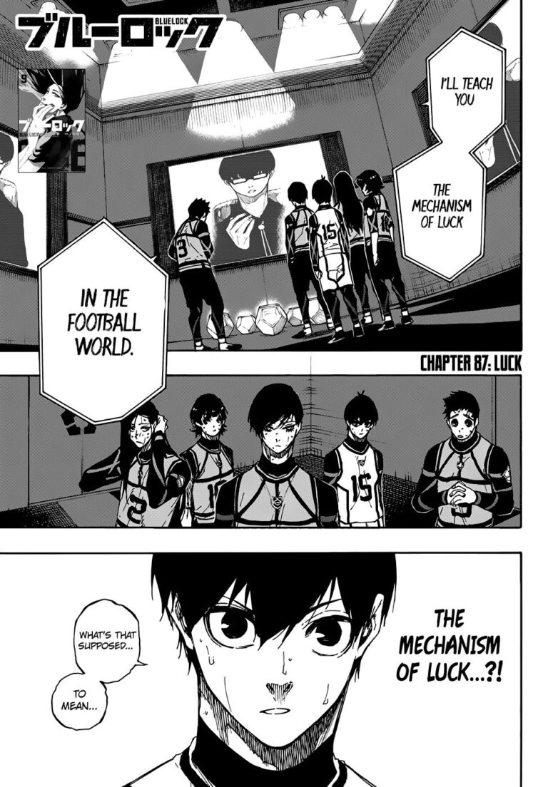 Blue Lock Manga Chapter 87