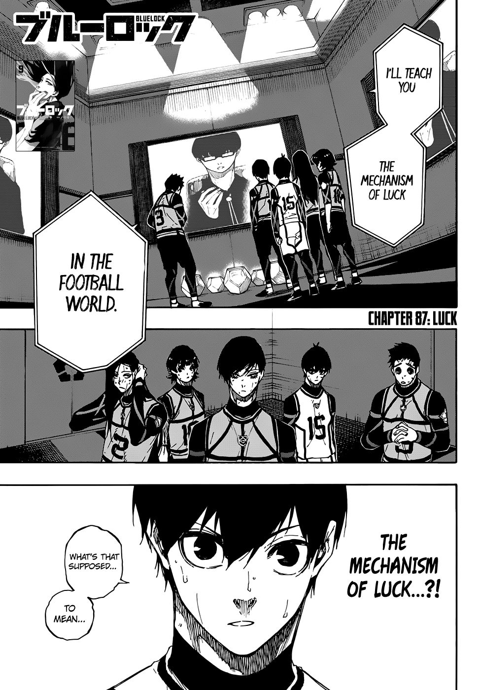 Blue Lock Manga Chapter 87