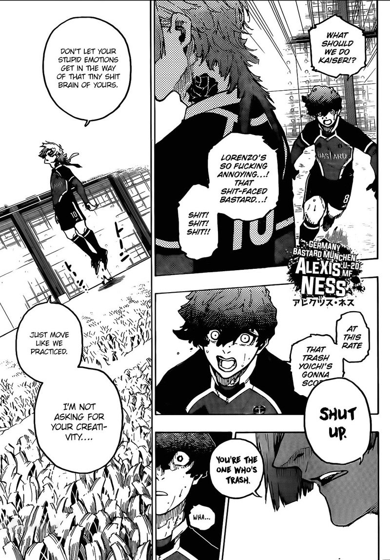 Blue Lock, Chapter 218